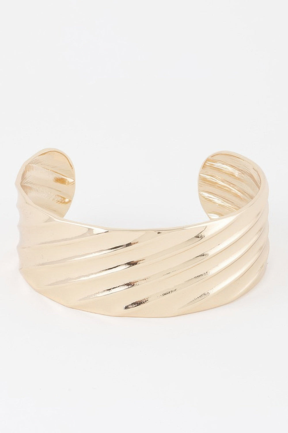 Ridged Cuff Bracelet