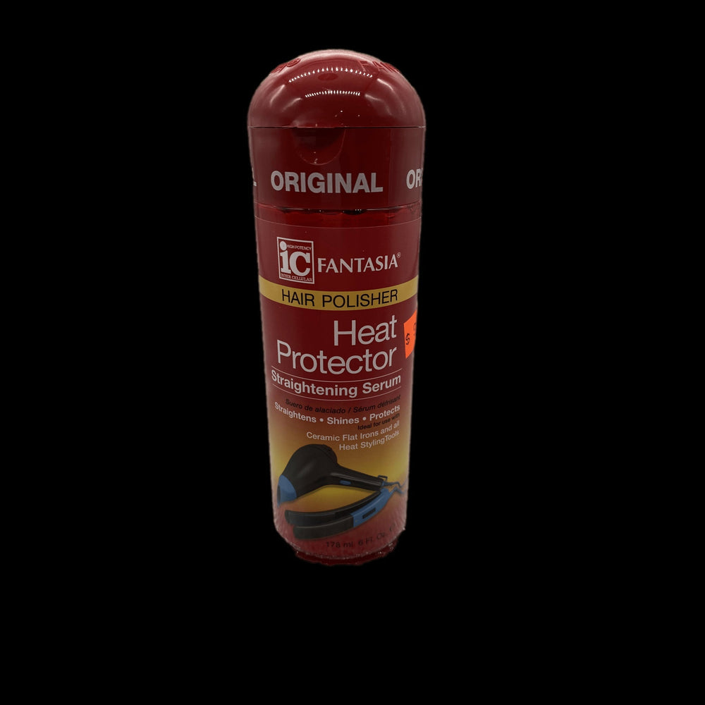 Fantasia IC Hair Polisher Heat Protector Straightening Serum 6oz