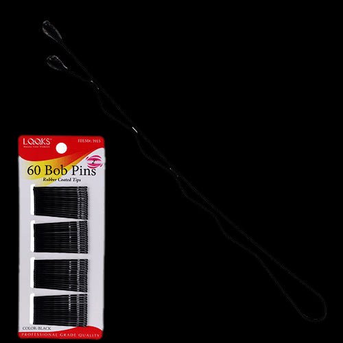 LQQKS 2" BOBBY PIN 60CT BLACK
