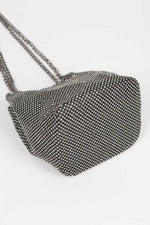 Rhinestone Bucket Chain Bag