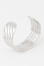 Ridged Cuff Bracelet