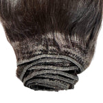 Yaki Straight Clip-In 100% Human Hair  Extensions