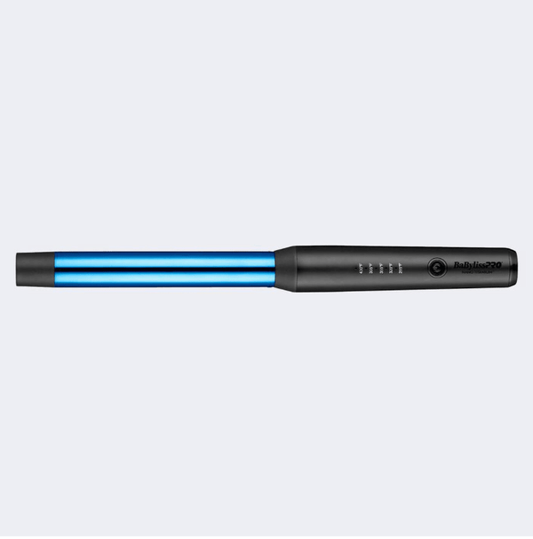 BaBylissPRO Nano Titanium 1" Curling Wand (Black & Blue)