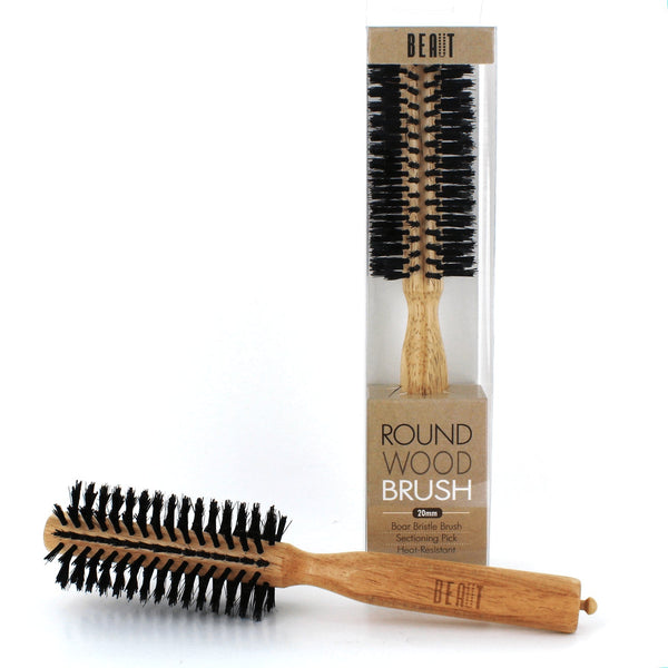 Beaut Round Wood Brush 20mm
