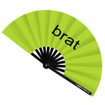 "Brat" Green Fan