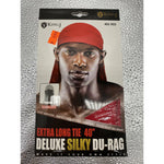 KING.J EXTRA LONG TIE 40" DELUXE SILKY DU-RAG