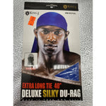 KING.J EXTRA LONG TIE 40" DELUXE SILKY DU-RAG