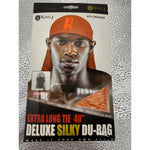 KING.J EXTRA LONG TIE 40" DELUXE SILKY DU-RAG