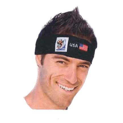 Retro Headband - Soccer - 29 Countries 2010 Games