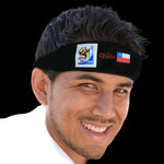 Retro Soccer Fan Headband - 29 Countries 2010 games