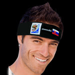 Retro Soccer Fan Headband - 29 Countries 2010 games