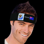 Retro Soccer Fan Headband - 29 Countries 2010 games