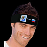 Retro Soccer Fan Headband - 29 Countries 2010 games