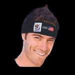 Retro Soccer Fan Headband - 29 Countries 2010 games