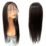 Rio Straight Frontal Wig  Human Hair Natural Black