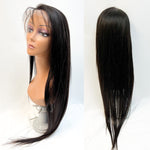 Rio Straight Frontal Wig  Human Hair Natural Black