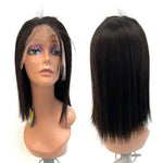 Rio Straight Frontal Wig  Human Hair Natural Black