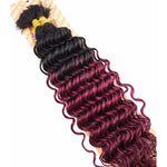 Unique's Human Hair New Deep Bulk 14''