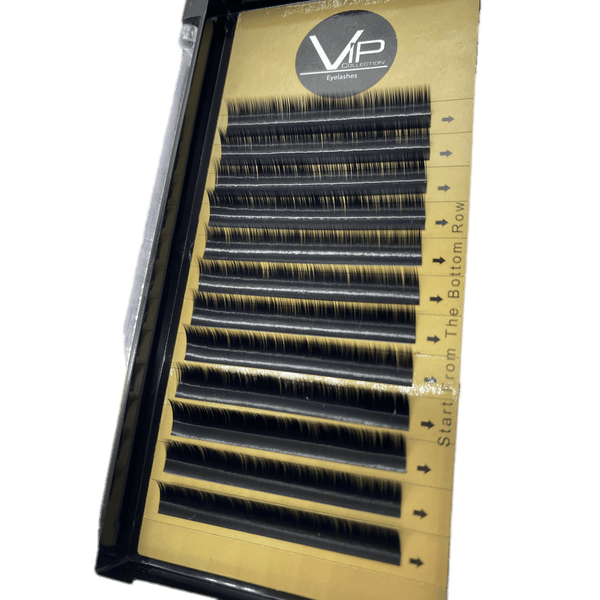 VIP Eyelashes - Faux Mink Lash Extension 12 lines B Curve 0.07
