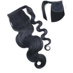 VIP PONYTAIL / Body Wave  100% Human Hair 18" and 24"